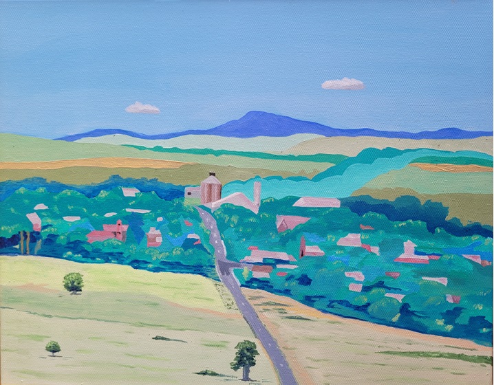 Frank Loveridge 'Manilla NSW from Lookout'