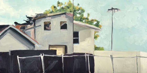 KImberly Swan 'The Park Bowlo-Post Fire'